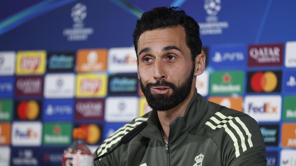Álvaro Arbeloa, en la prèvia del Reial Madrid-Manchester City