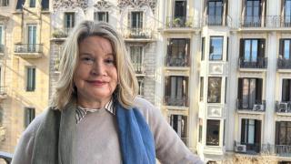 La crítica literaria y ensayista Mercedes Monmany, en Barcelona con 'Letra Global'