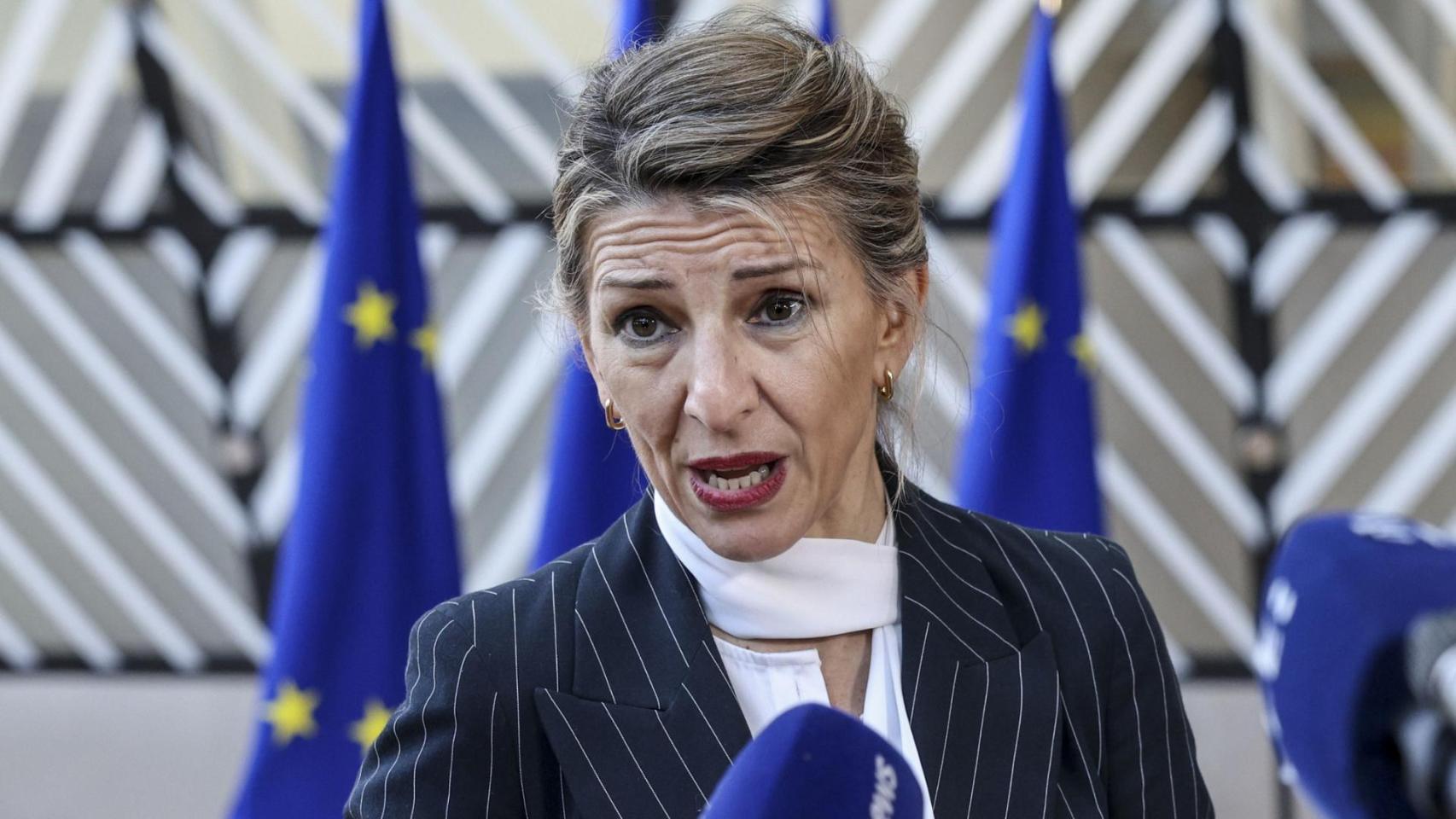 La vicepresidenta segunda del Gobierno, Yolanda Díaz / EFE