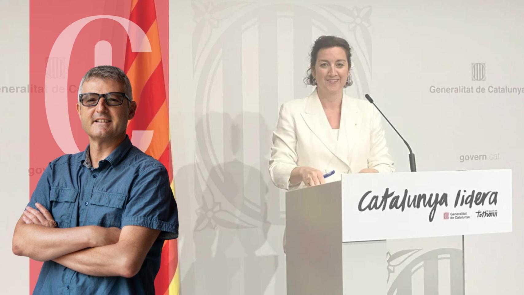 Joaquim Coll opina sobre la 'consellera' Alícia Romero