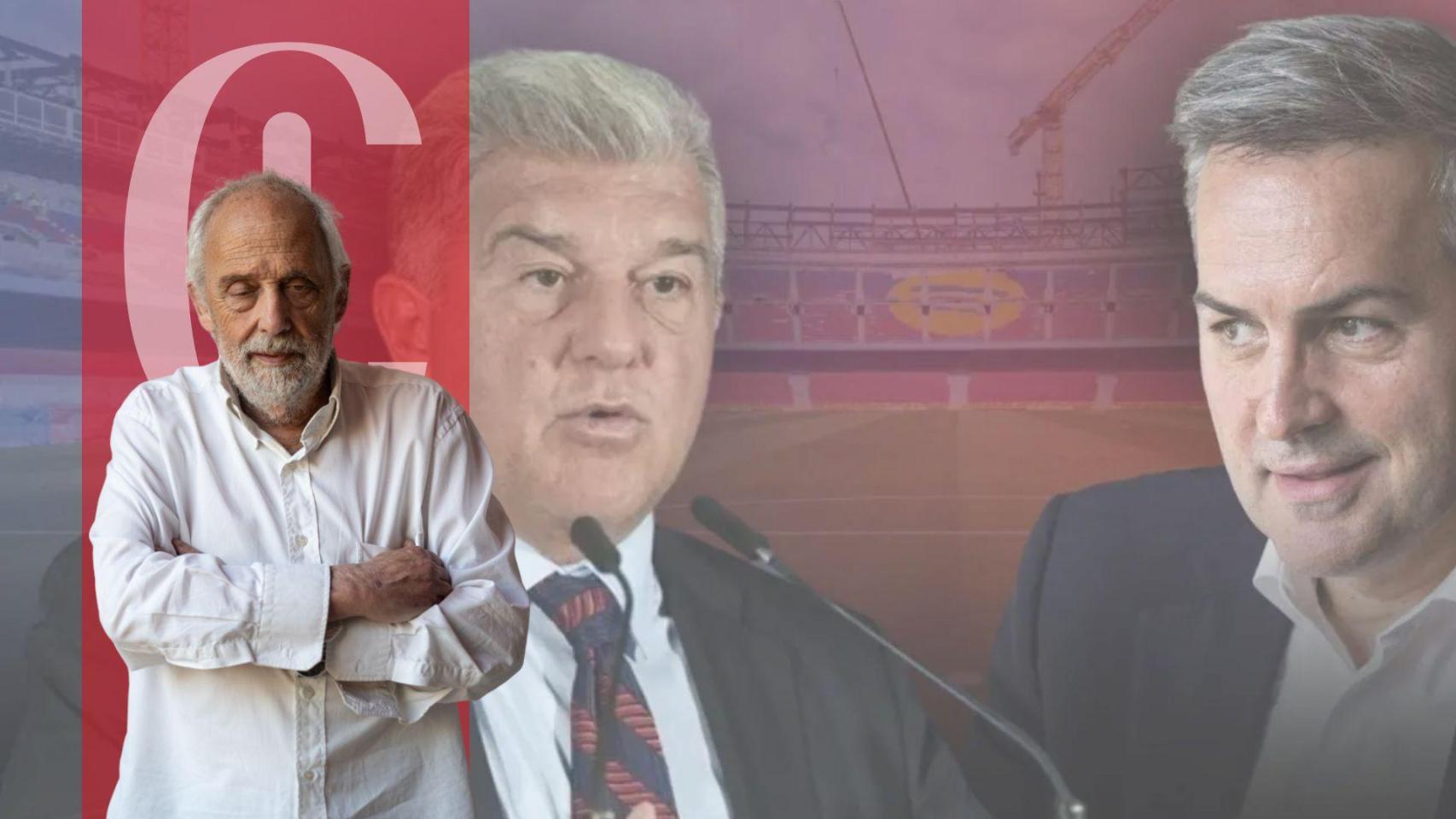 Josep Maria Cortés opina sobre la disputa electoral de Joan Laporta y Víctor Font en el Barça