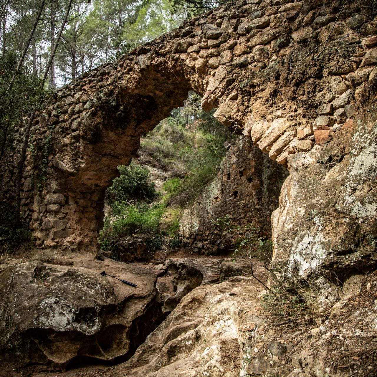 Aqüeducte del Barranc de la Mina de les Nines
