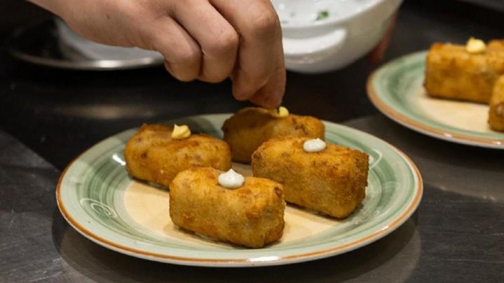 Croquetes casolanes del restaurant
