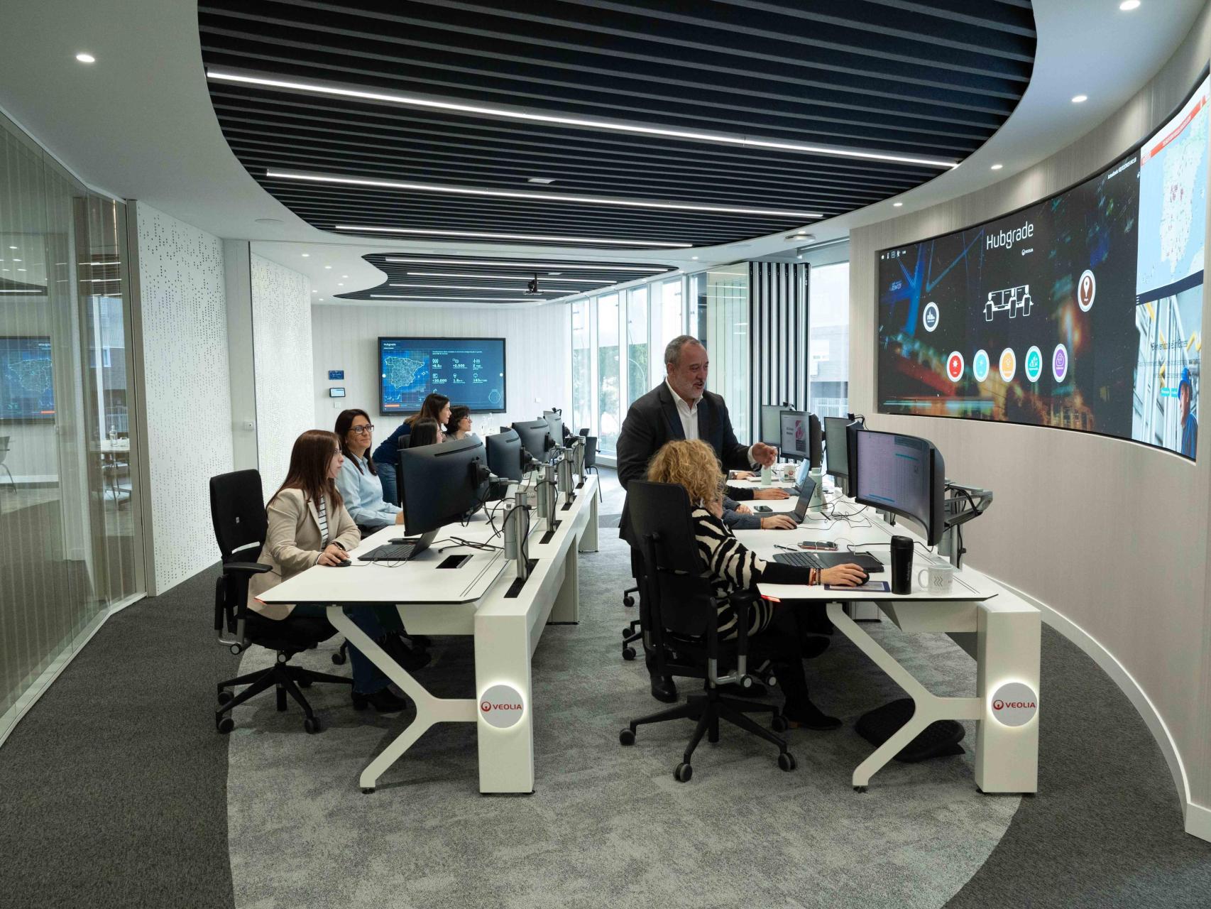 Centro Hubgrade, el ecosistema tecnológico de Veolia