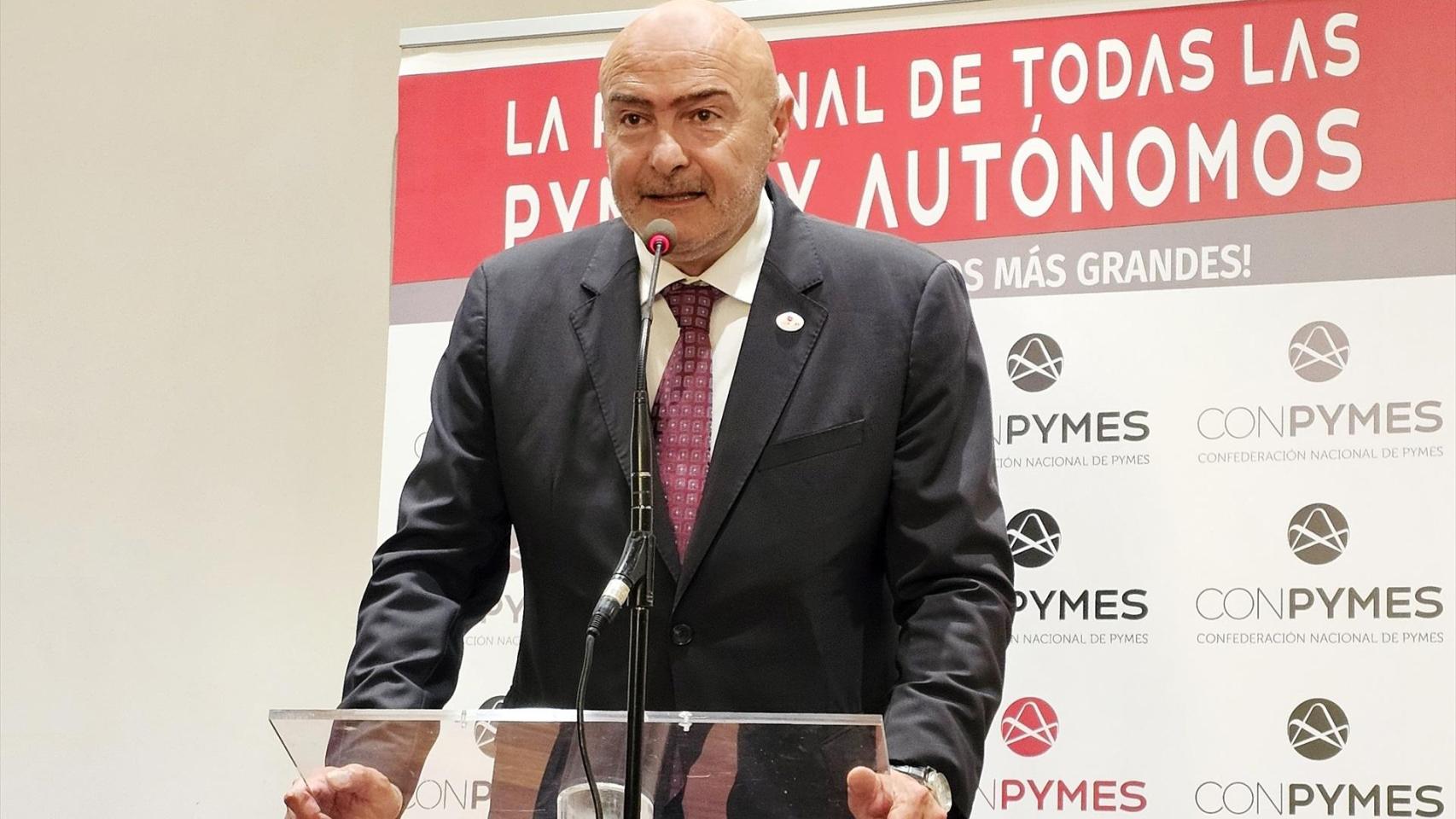 José María Torres, presidente en funciones de Conpymes / EP
