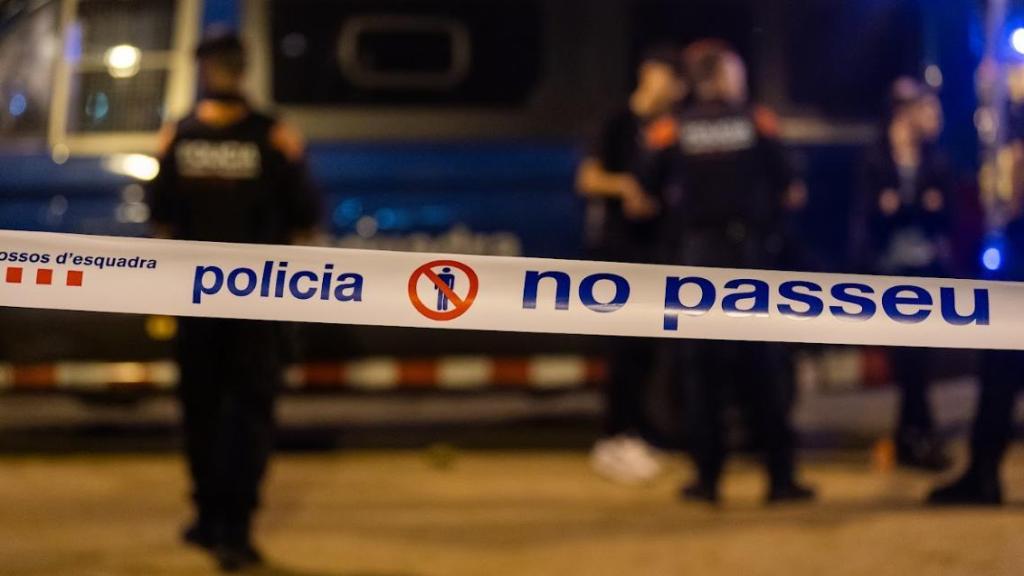 Imagen de los Mossos d'Esquadra durante un operativo nocturno