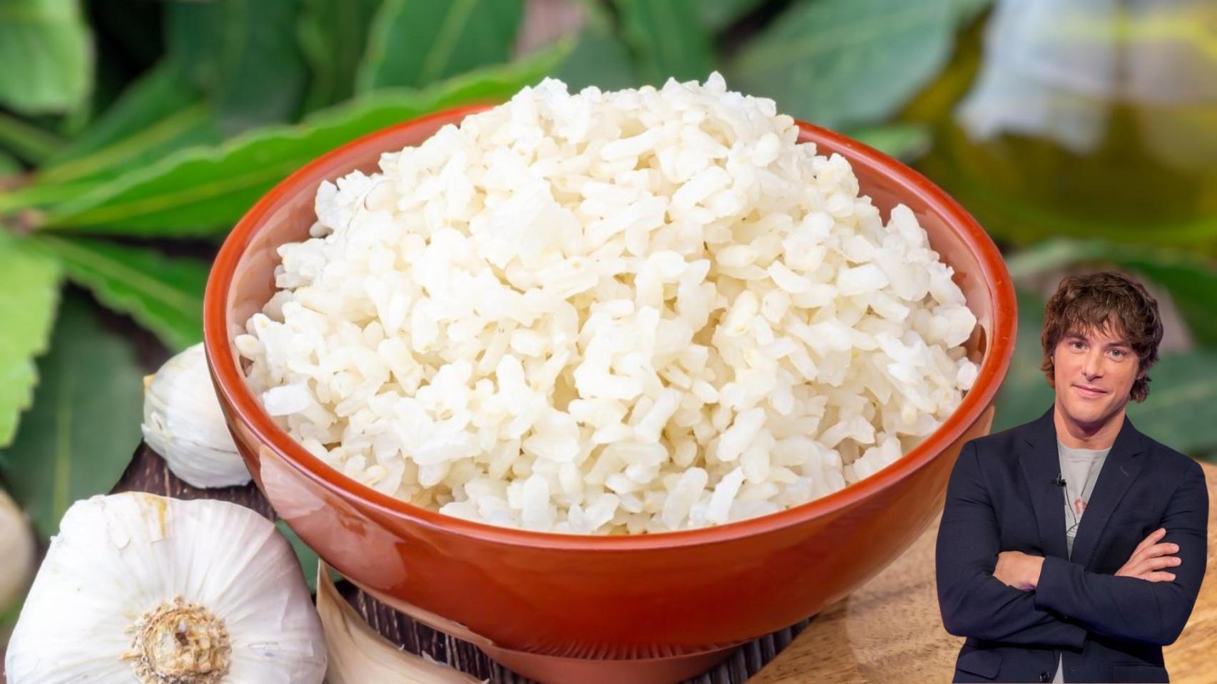 Jordi Cruz y arroz blanco / Montaje CG