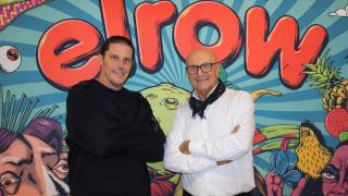 El fundador y CEO del ElRow, Juan Arnau Jr y su artífice, Juan Arnau