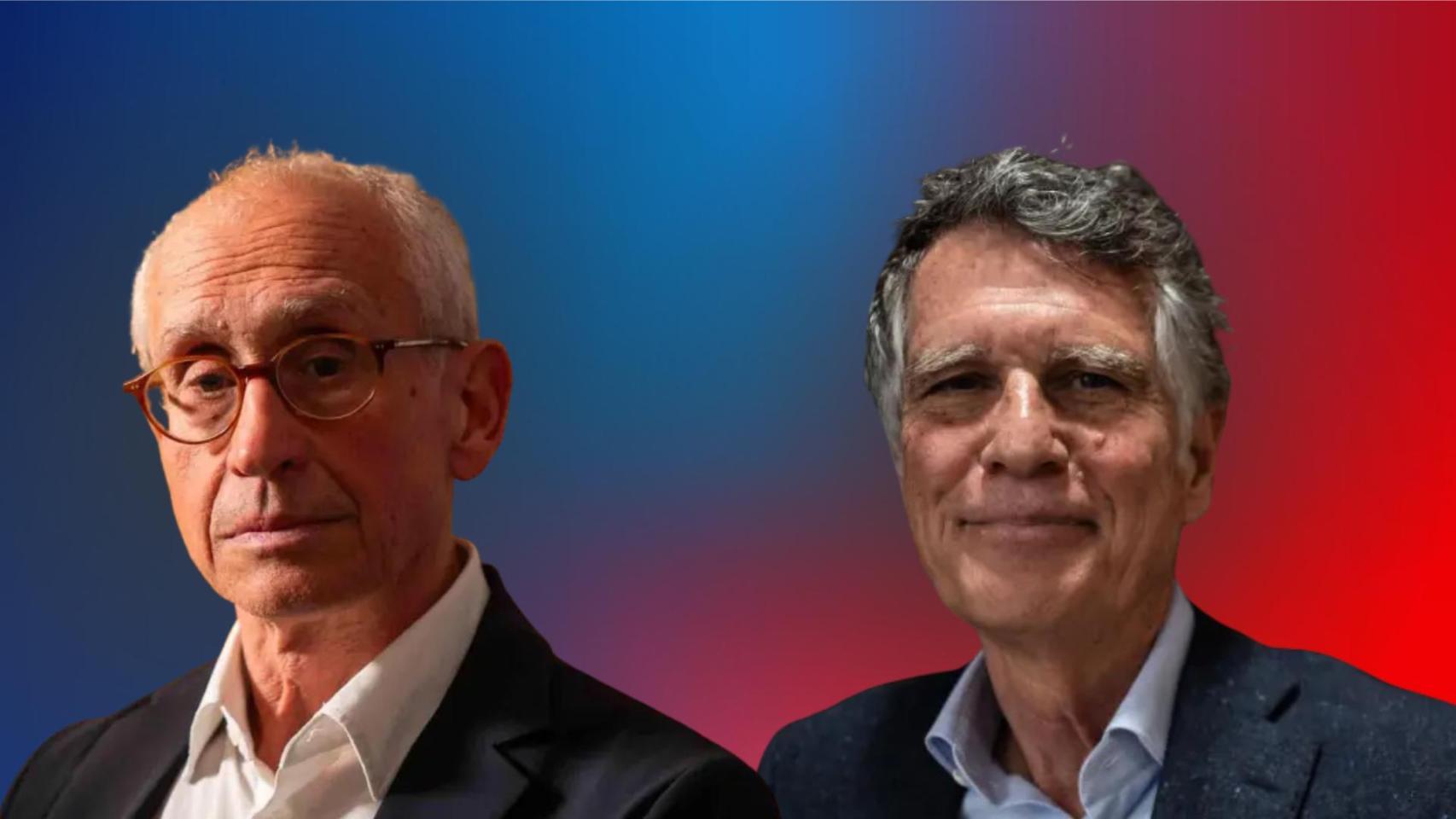 Ferran Olivé y Jaume Guardiola, en un fotomontaje