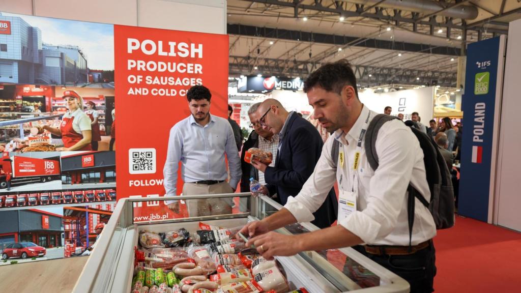 Stand de Polonia, una de las principales potencias agroalimentarias de Europa
