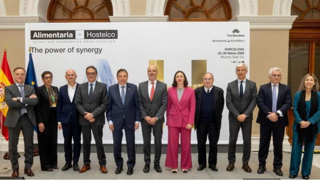 Imagen de la presentación de Alimentaria + Hostelco 2026 en Madrid