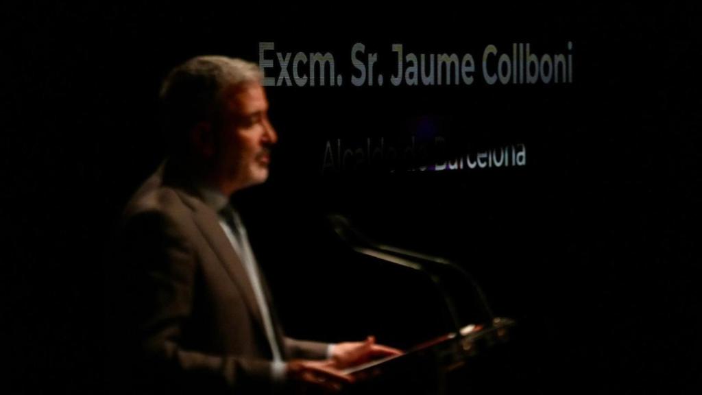 L'alcalde de Barcelona, Jaume Collboni, en la commemoració del 120è aniversari del RACC
