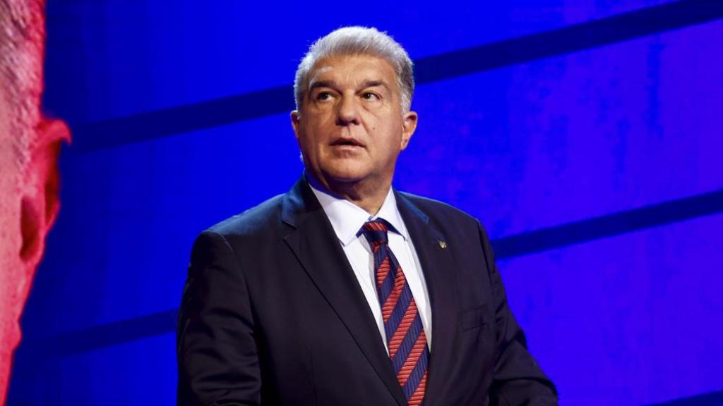 Joan Laporta en el debate electoral de TV3