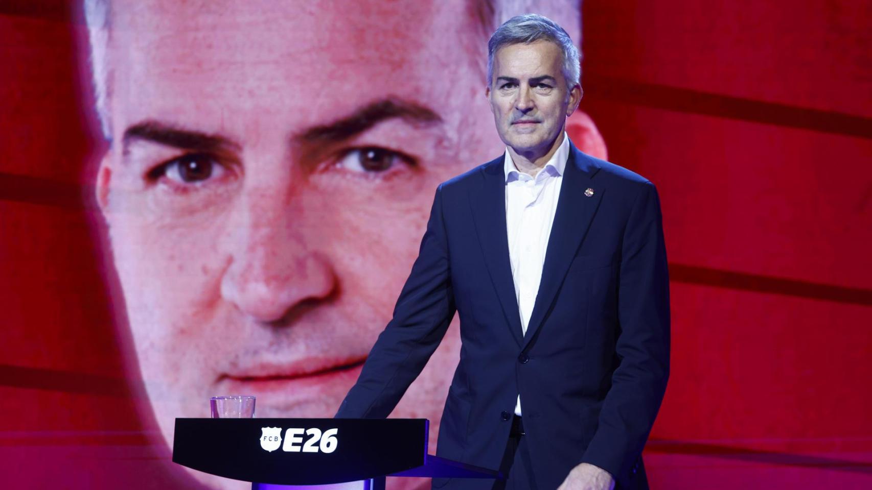 Víctor Font en el debate electoral de TV3