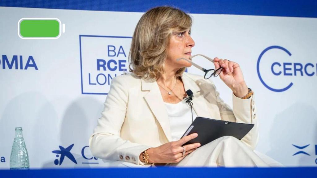 Nuria Cabutí, CEO de la editorial PRH, en la jornada del Círculo de Economia