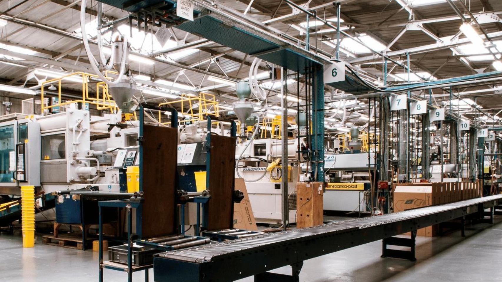 Centro de trabajo industrial