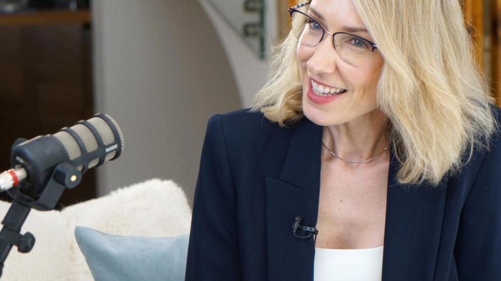 Anna Vicen Renner durant una entrevista