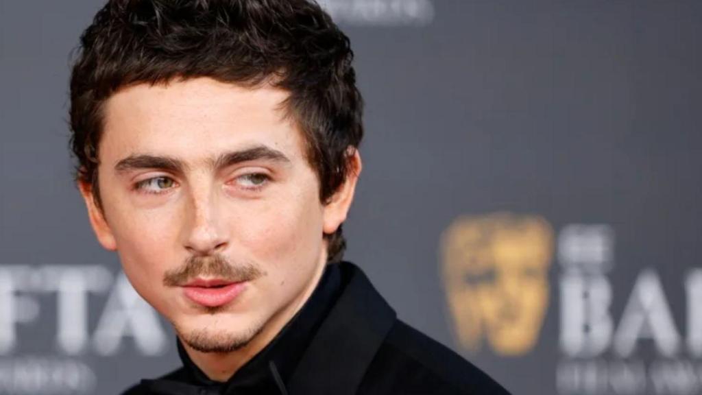 El actor Timothée Chalamet
