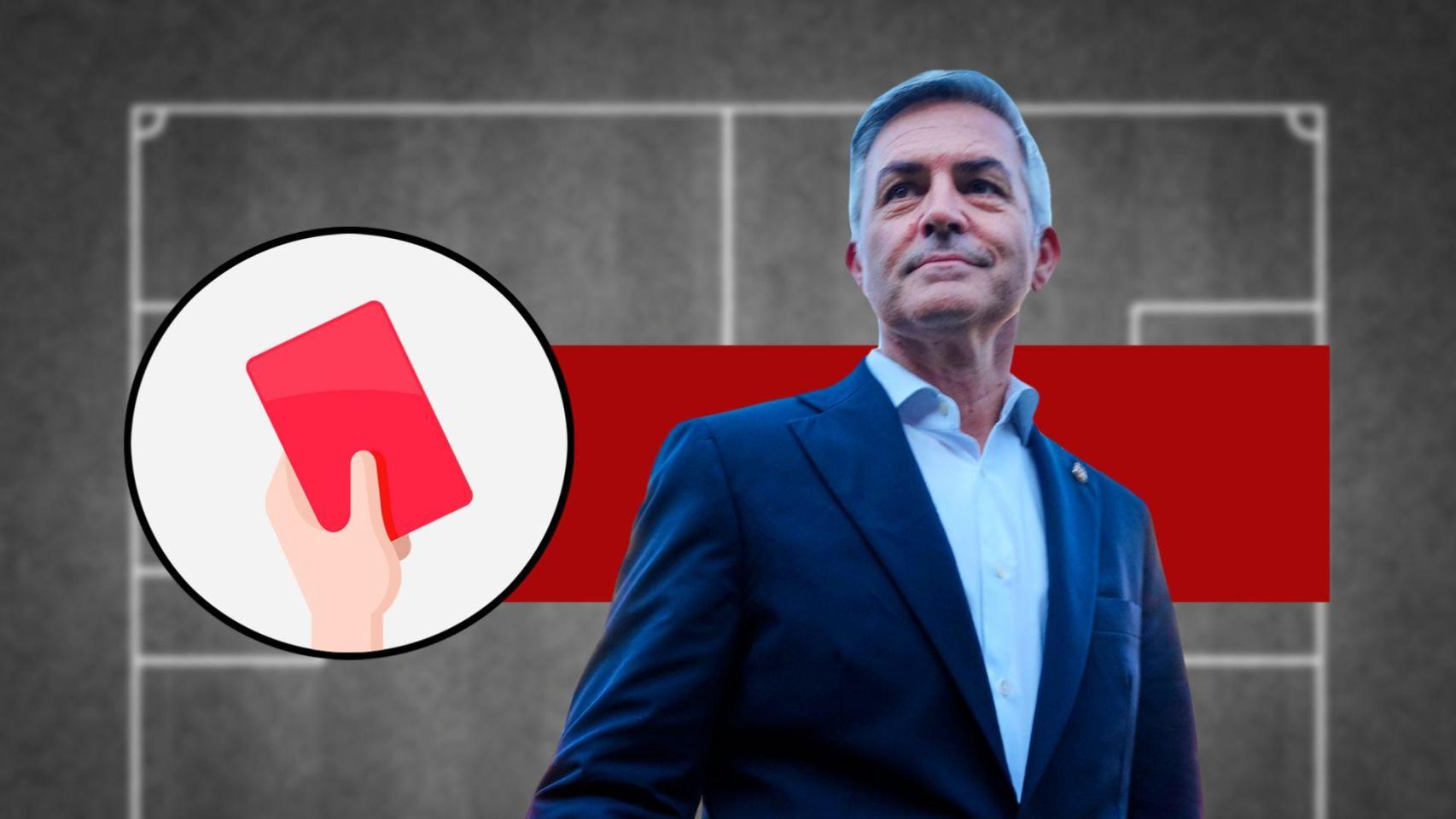 Tarjeta roja: Víctor Font