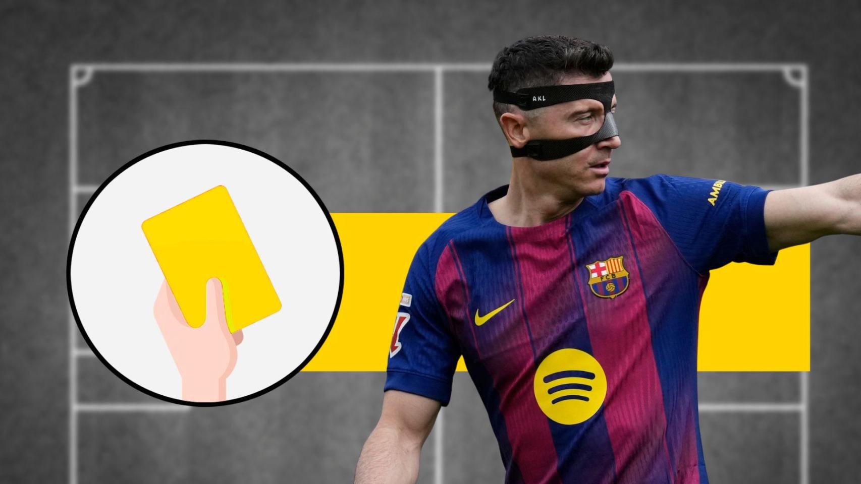 Tarjeta amarilla: Robert Lewandowski