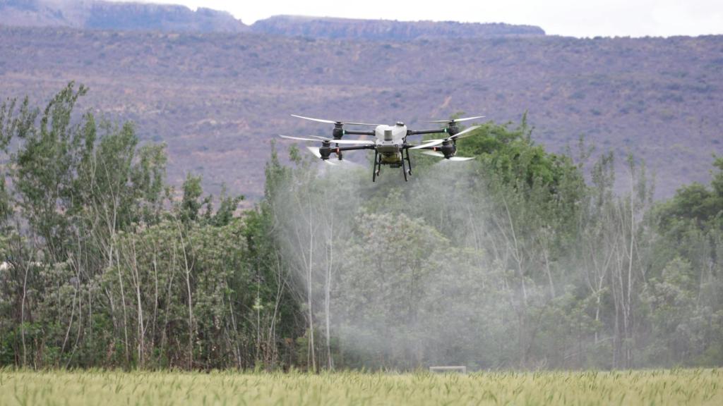 Dron per a treballs de l'agro