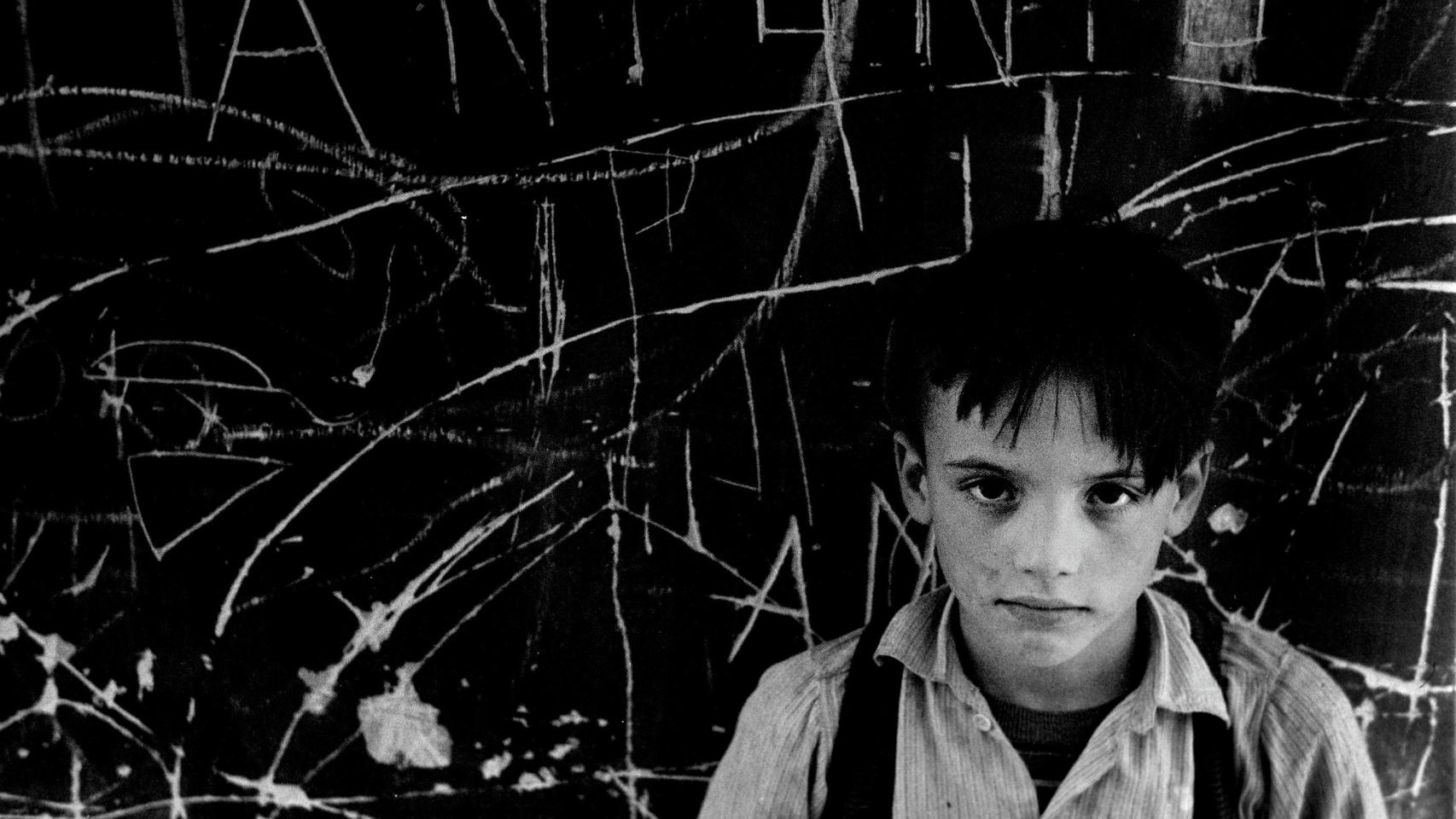 Una de las fotografías de la serie ‘La Chanca’, tomada en el barrio almeriense en 1960.