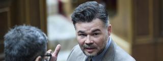 Gabriel Rufián, líder de ERC en el Congreso de Diputados