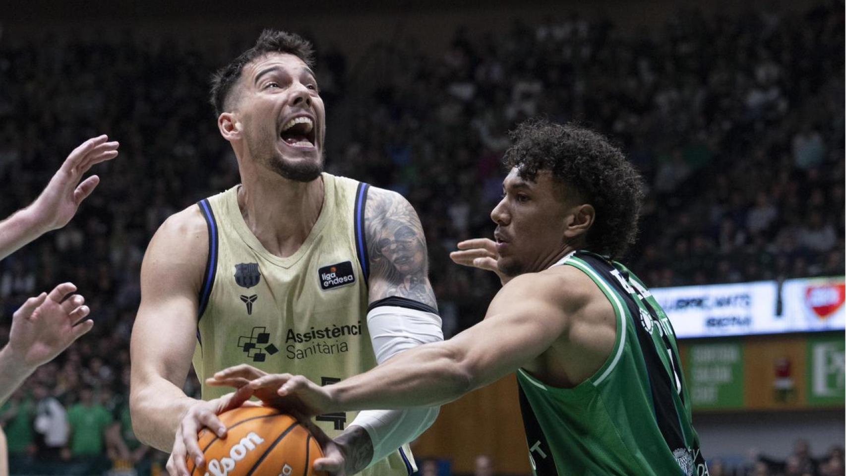 Willy Hernangómez, contra el Joventut