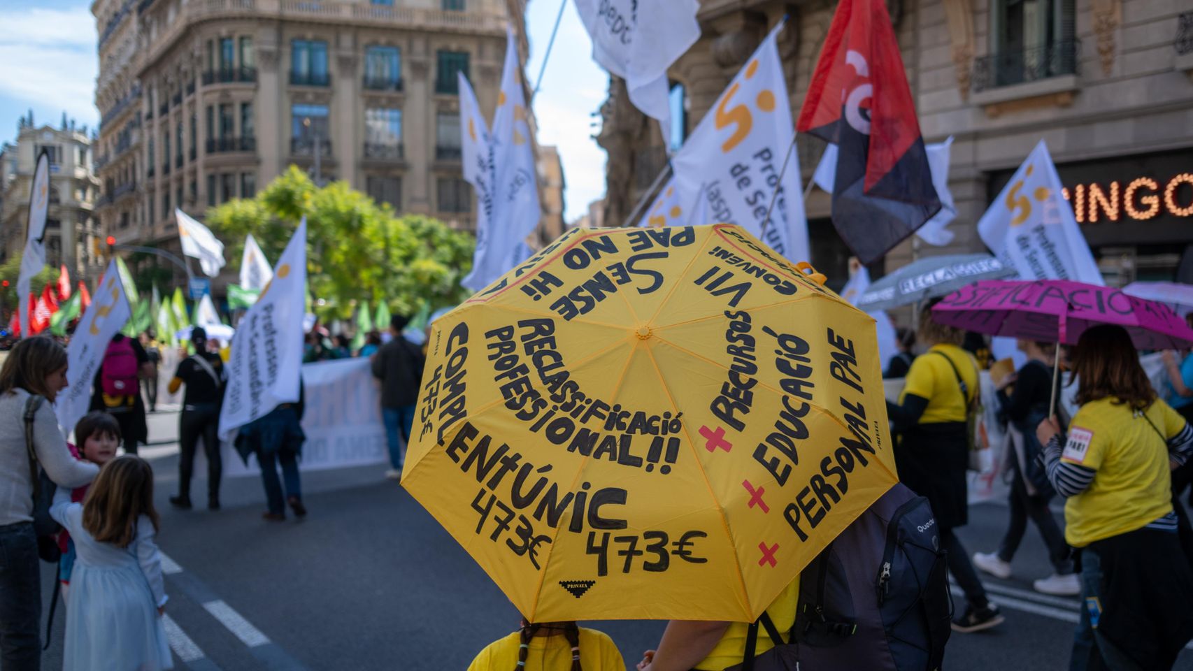 Educación cifra en un 34% el seguimiento de la huelga docente en ...