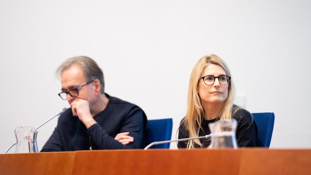 L'exministre de Ciència i Universitats Joan Subirats i l'exconsellera de Presidència Elsa Artadi