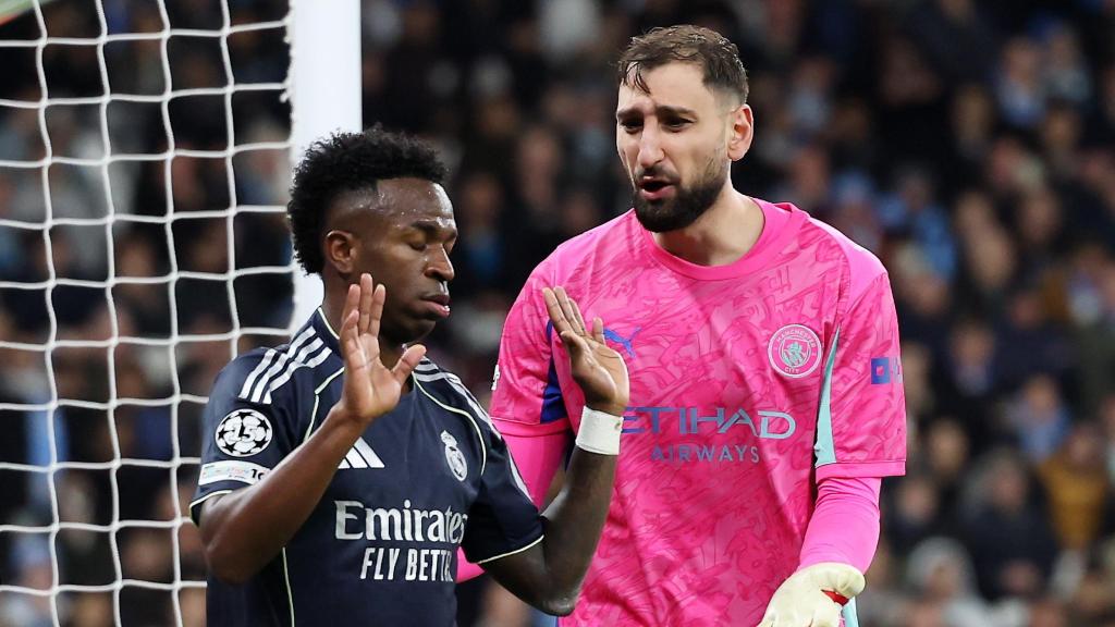 Gianluigi Donnarumma recrimina a Vinicius Jr la seva celebració al Manchester City-Reial Madrid de la Champions League