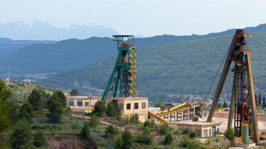 Imagen de la mina de sal de ICL en Súria