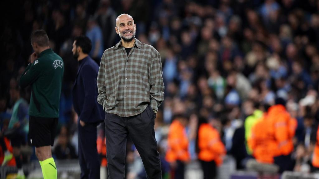 Pep Guardiola lamenta el resultado del Manchester City-Real Madrid