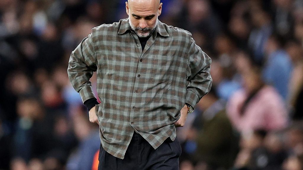 Pep Guardiola, en el Santiago Bernabéu.jpg