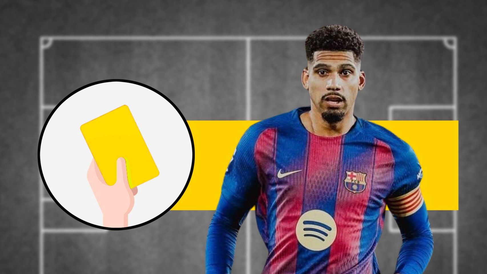 Tarjeta amarilla: Ronald Araujo