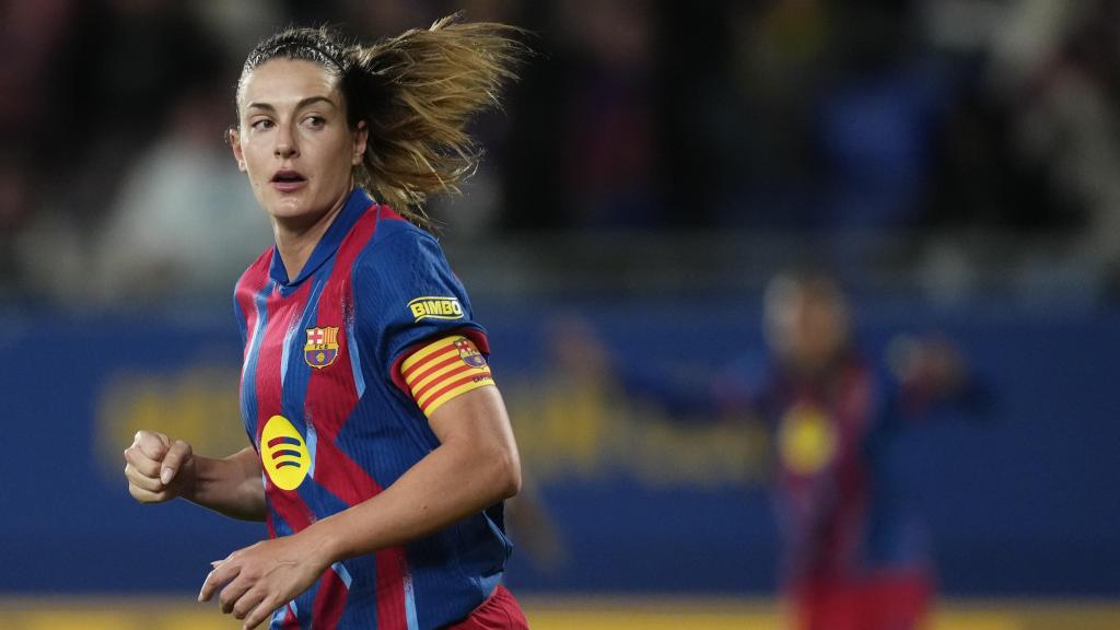 Alexia Putellas en el Barça Femenino-Badalona Women de la Copa de la Reina