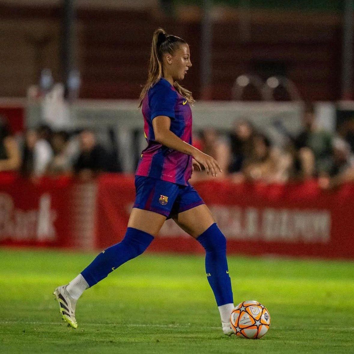 Emilka Szymczak amb el Barça Femení a la Copa Catalunya 2025