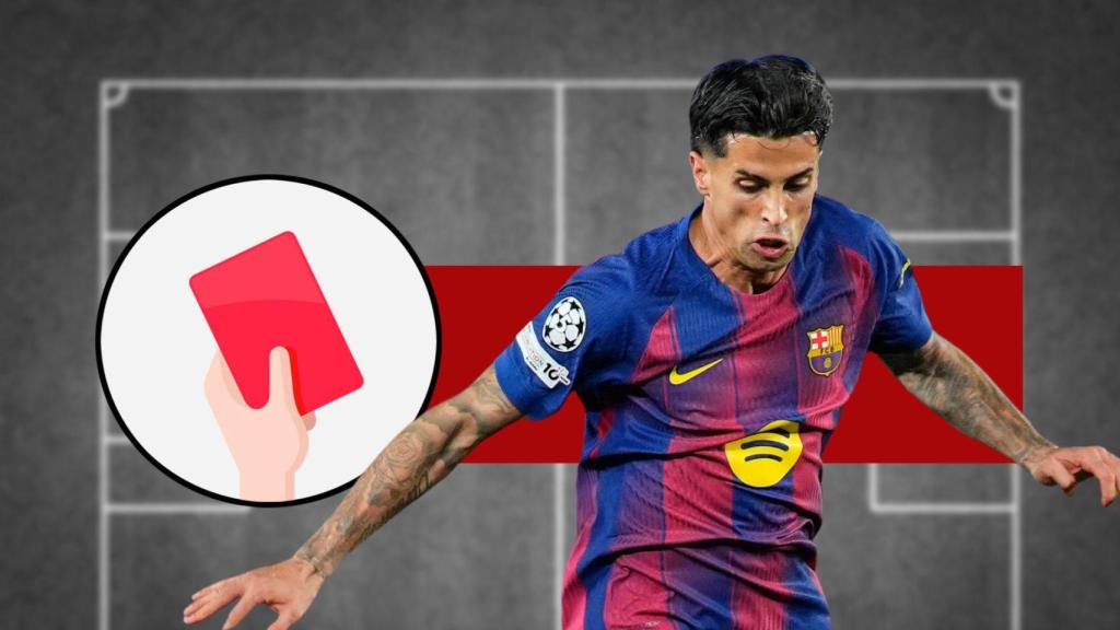 Tarjeta roja: Joao Cancelo