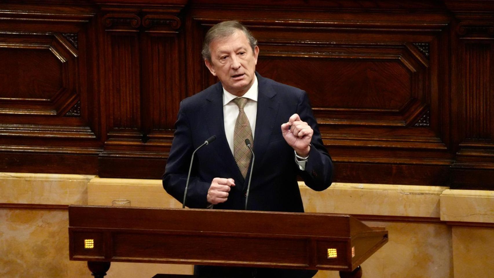 El diputado del Partido Popular en el Parlament, Pere Lluís Huguet, el 19 de marzo de 2026