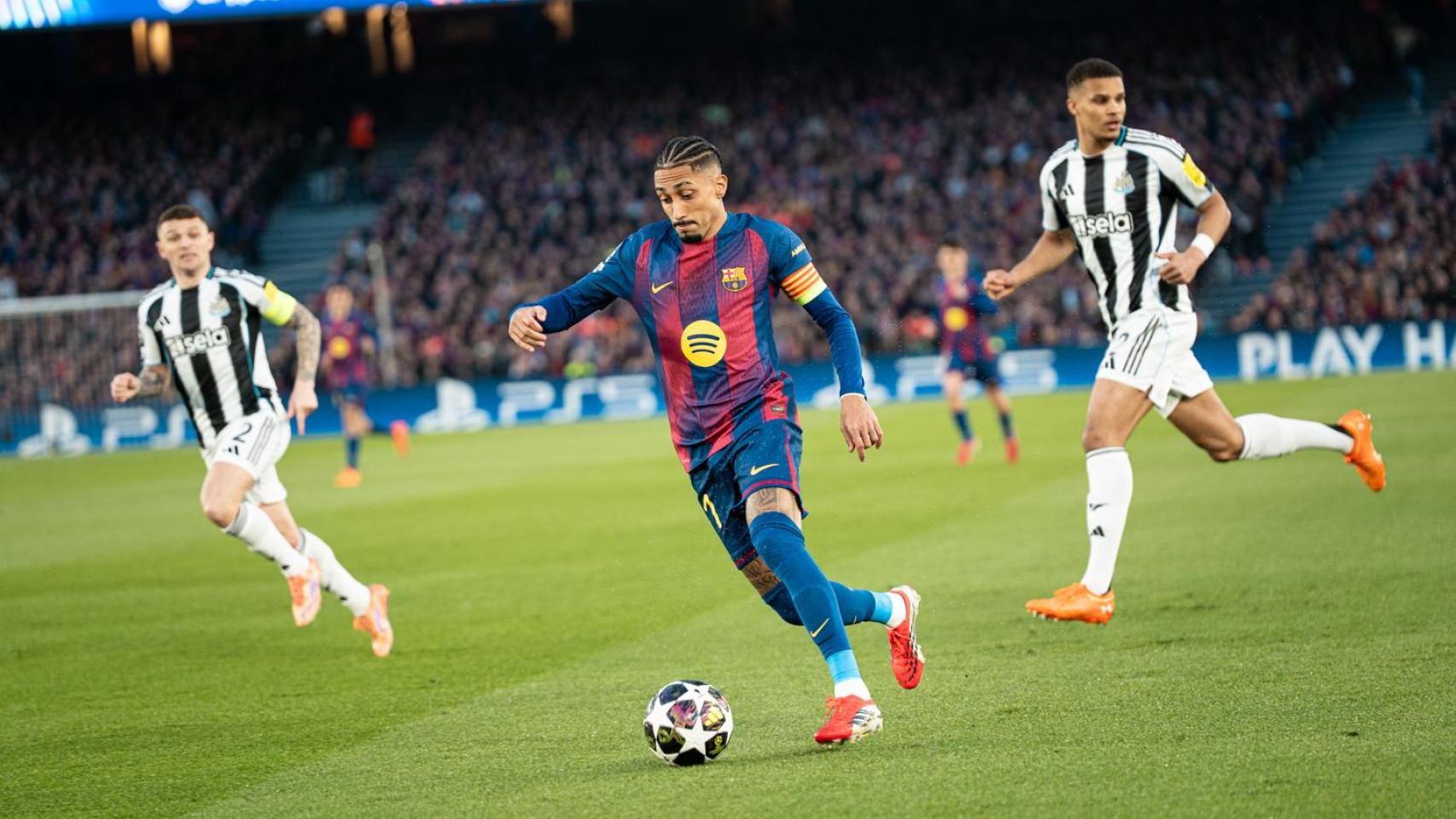 Barça vs Newcastle Champions League Camp Nou