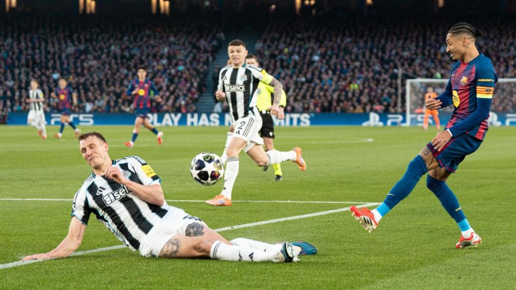 Barça vs Newcastle Champions League Camp Nou