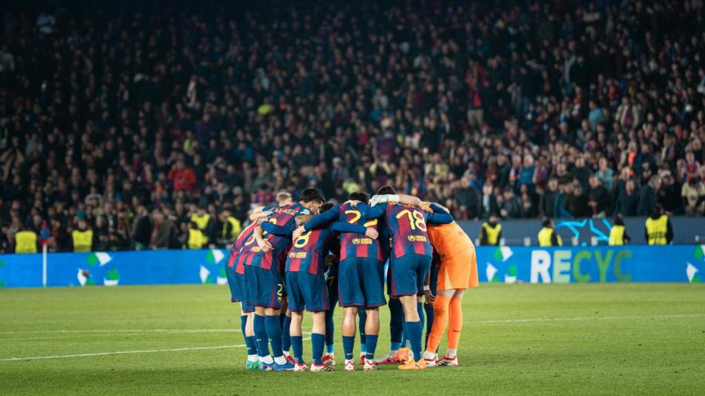 Barça vs Newcastle Champions League Camp Nou