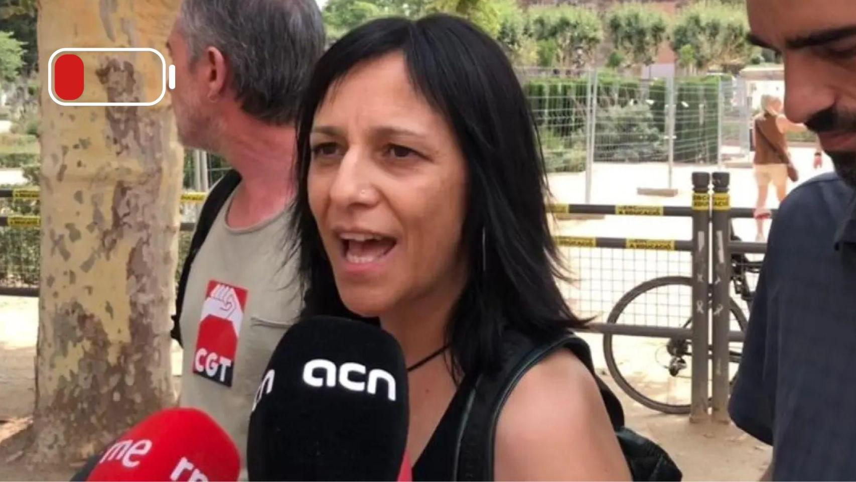 Iolanda Segura, portavoz de Ustec