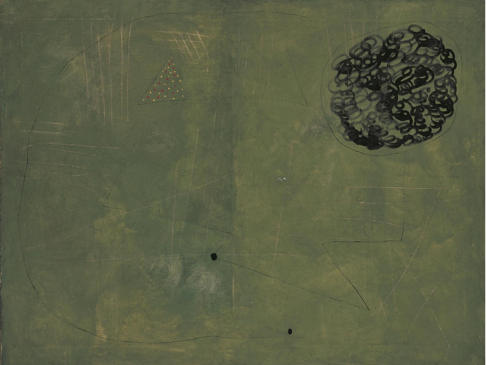 Le Lion (1925), obra de Joan Miró con la que comenzará la exposición itinerante