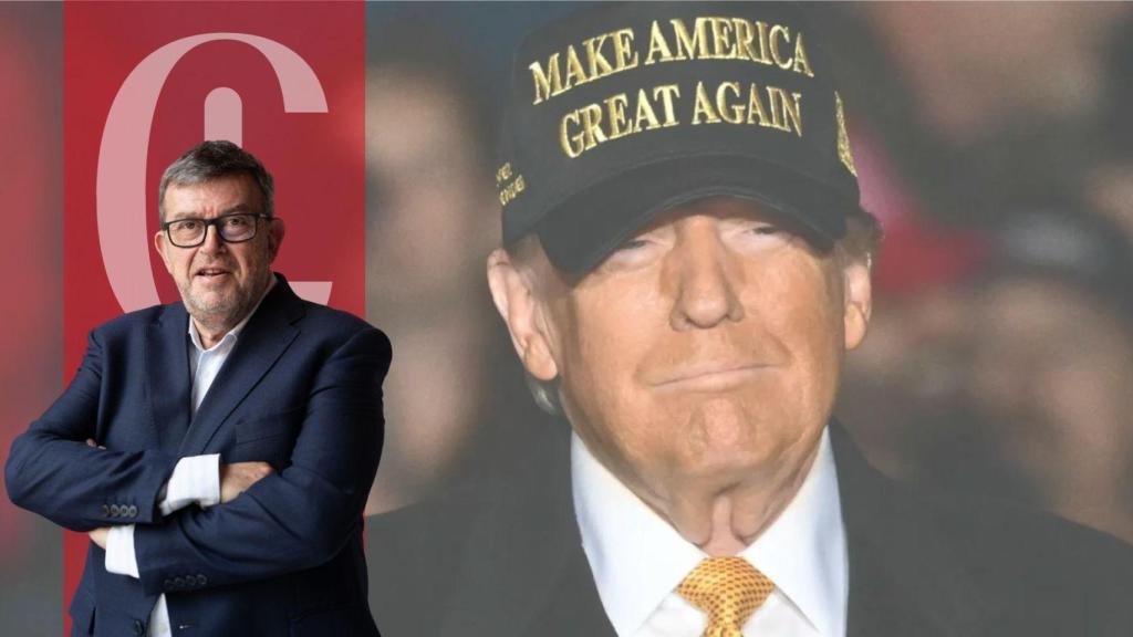 Jordi William Carnes y el presidente de EEUU, Donald Trump