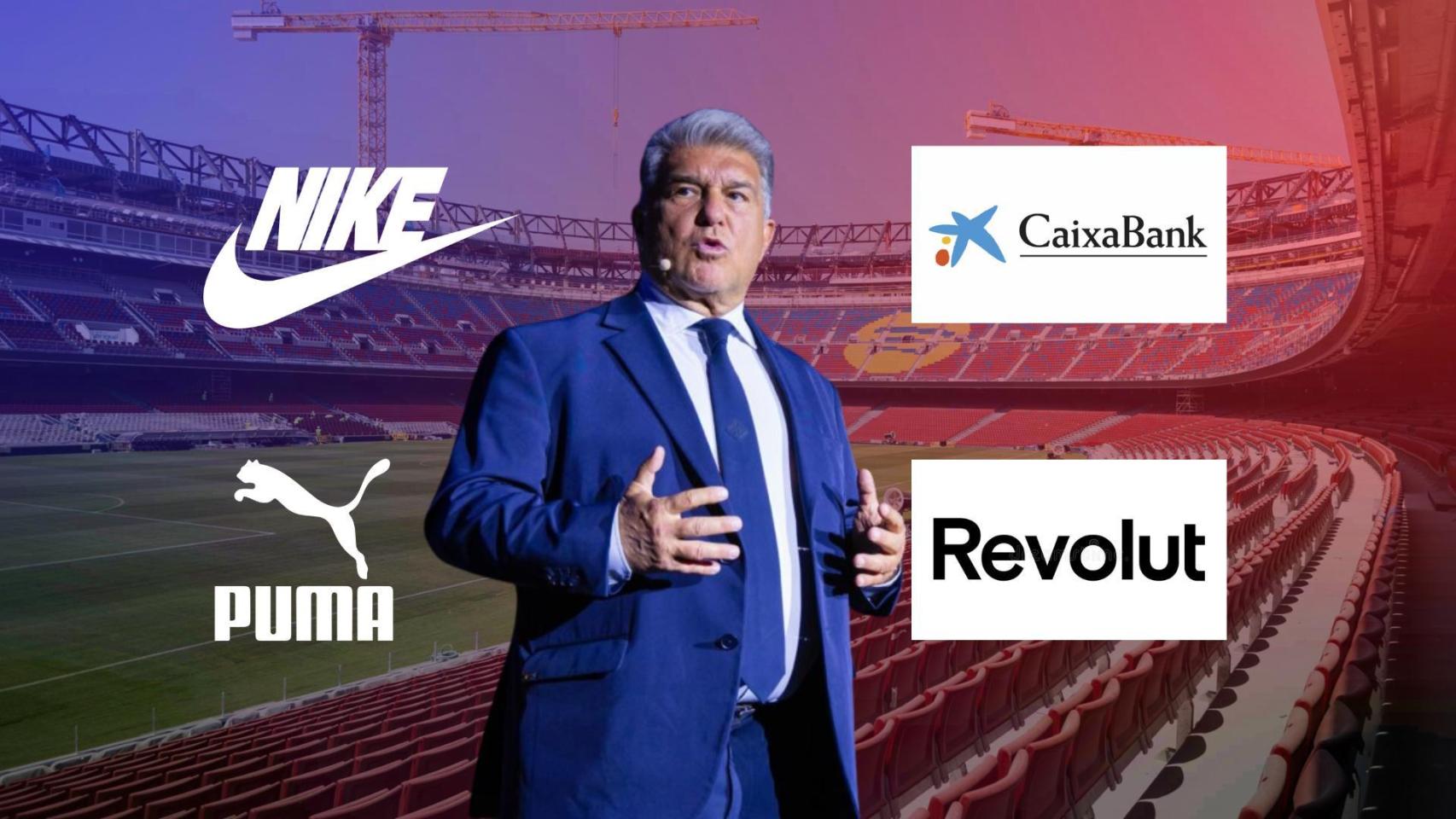 El Barça de Laporta se marca un 'Nike' con Caixabank: máxima presión tras 9 meses de ruptura