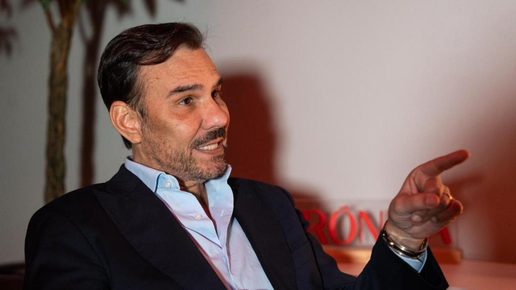 El detective privado Paco Marco durante la entrevista con Crónica Global