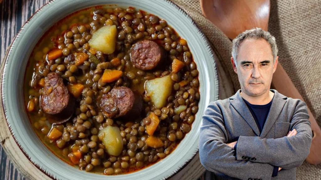 Lentejas de Ferran Adrià / Montaje CG