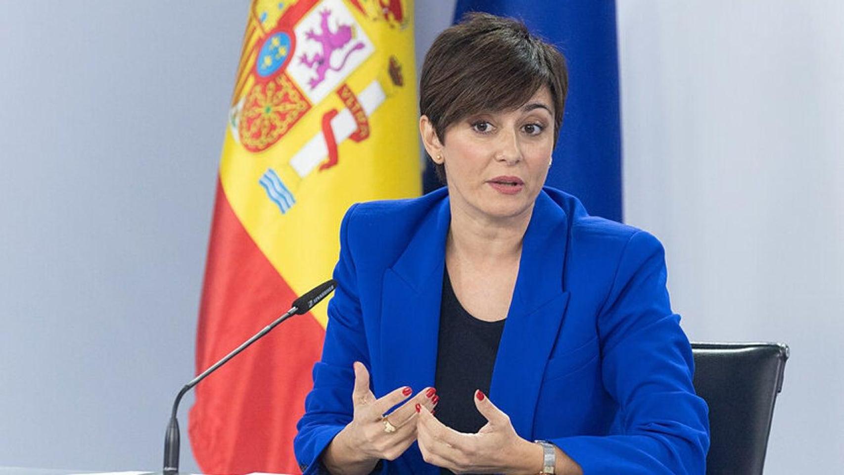 Isabel Rodríguez, ministra de Vivienda y Agenda Urbana / Europa Press