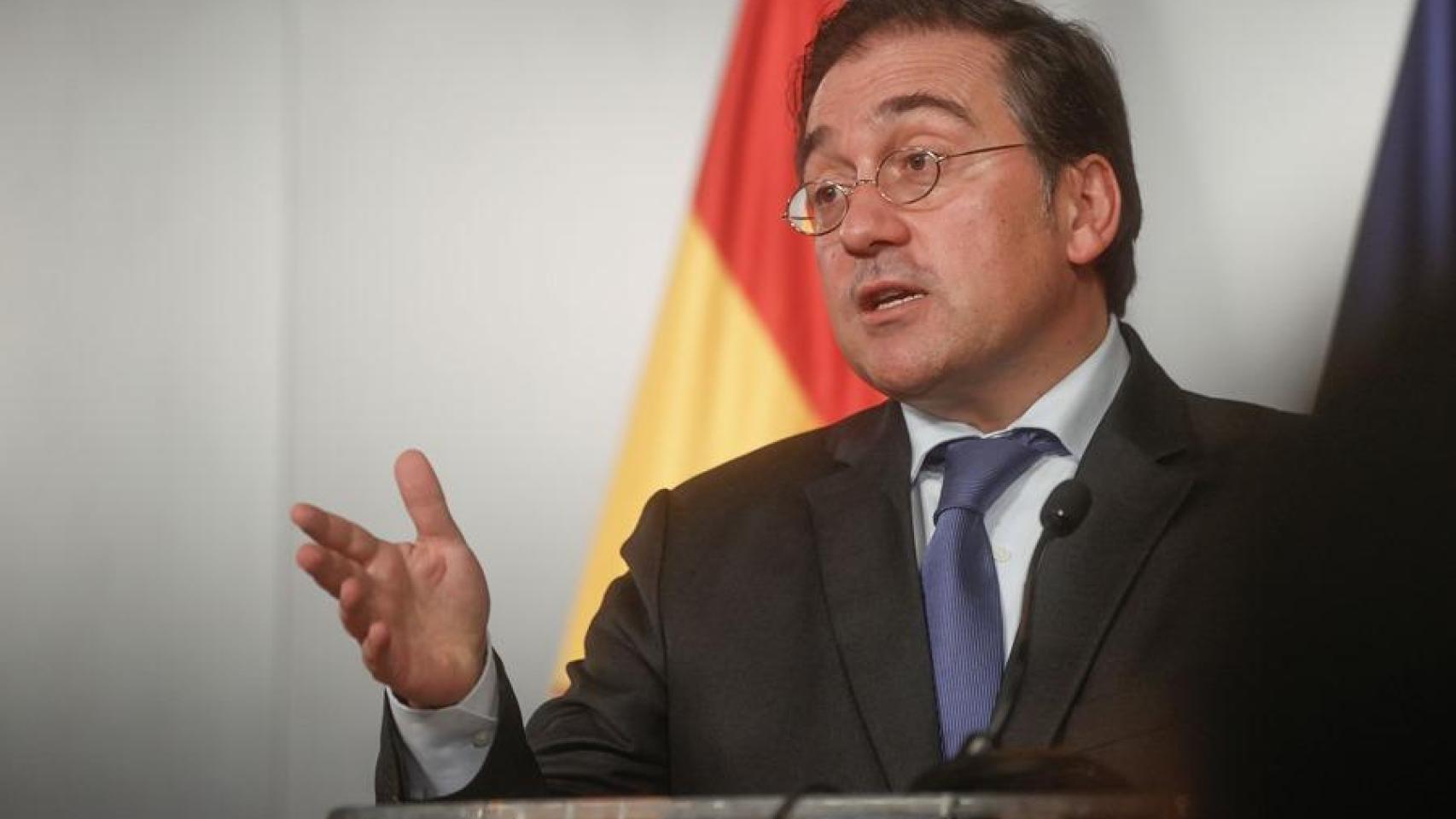 El ministro de Asuntos Exteriores, Unión Europea y Cooperación, José Manuel Albares. EFE